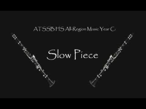 ATSSB Clarinet All-Region Music: Slow Piece (Rose Etude 13)