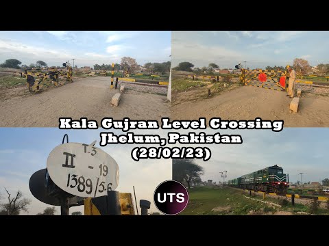 Kala Gujran Level Crossing, Jhelum Pakistan (28/02/23)