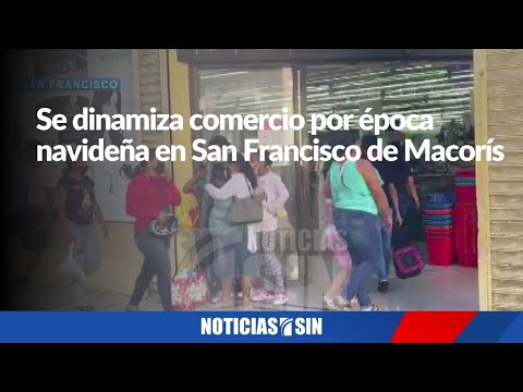 Se dinamiza comercio por época navideña en SFM