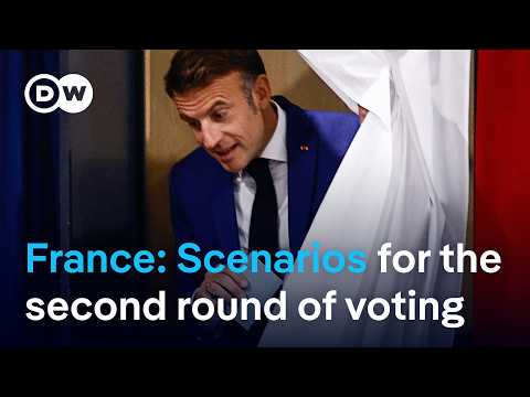 France elections: Scenarios for the second round of voting | DW News