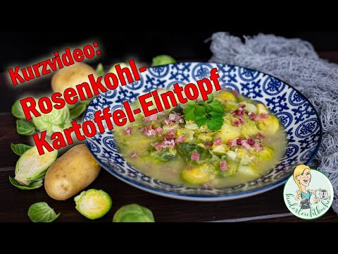 Kurzvideo: Rosenkohl-Kartoffel-Eintopf mit dem Thermomix