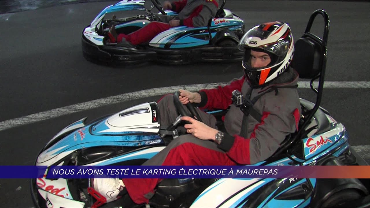 Yvelines | Nous avons testé le karting électrique à Maurepas