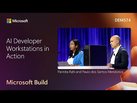 AI Developer Workstations in Action | DEM574
