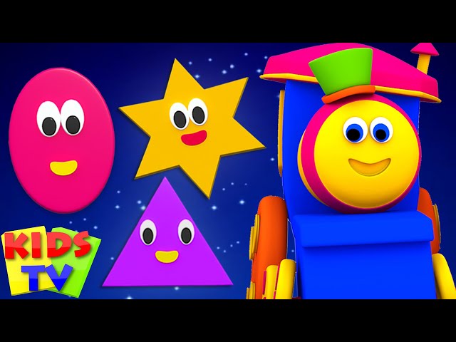 Adventure With Shapes | Bob The Train | Learning Videos For Children | Kids TV