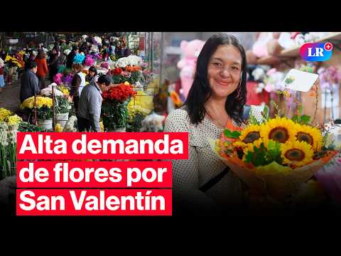 🔴San Valentín 2026: ¿qué flores prefieren regalar los limeños este 14 de febrero? | #EnVivoLR