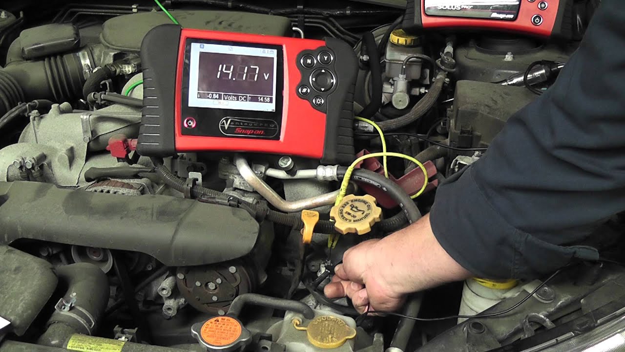 2010 subaru 2 5 variable valve lift solenoid and switch testing youtube