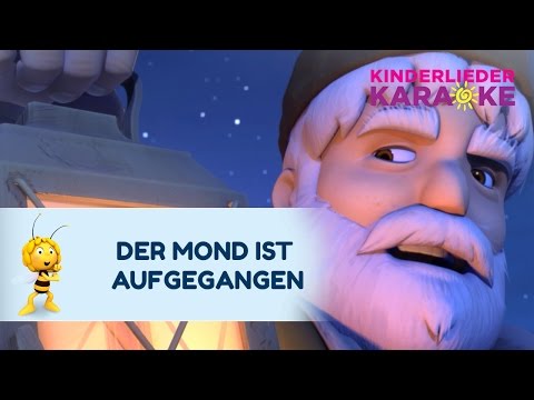 Der Mond ist aufgegangen | Kinderlieder mit Biene Maja, Wickie, Heidi & Co.