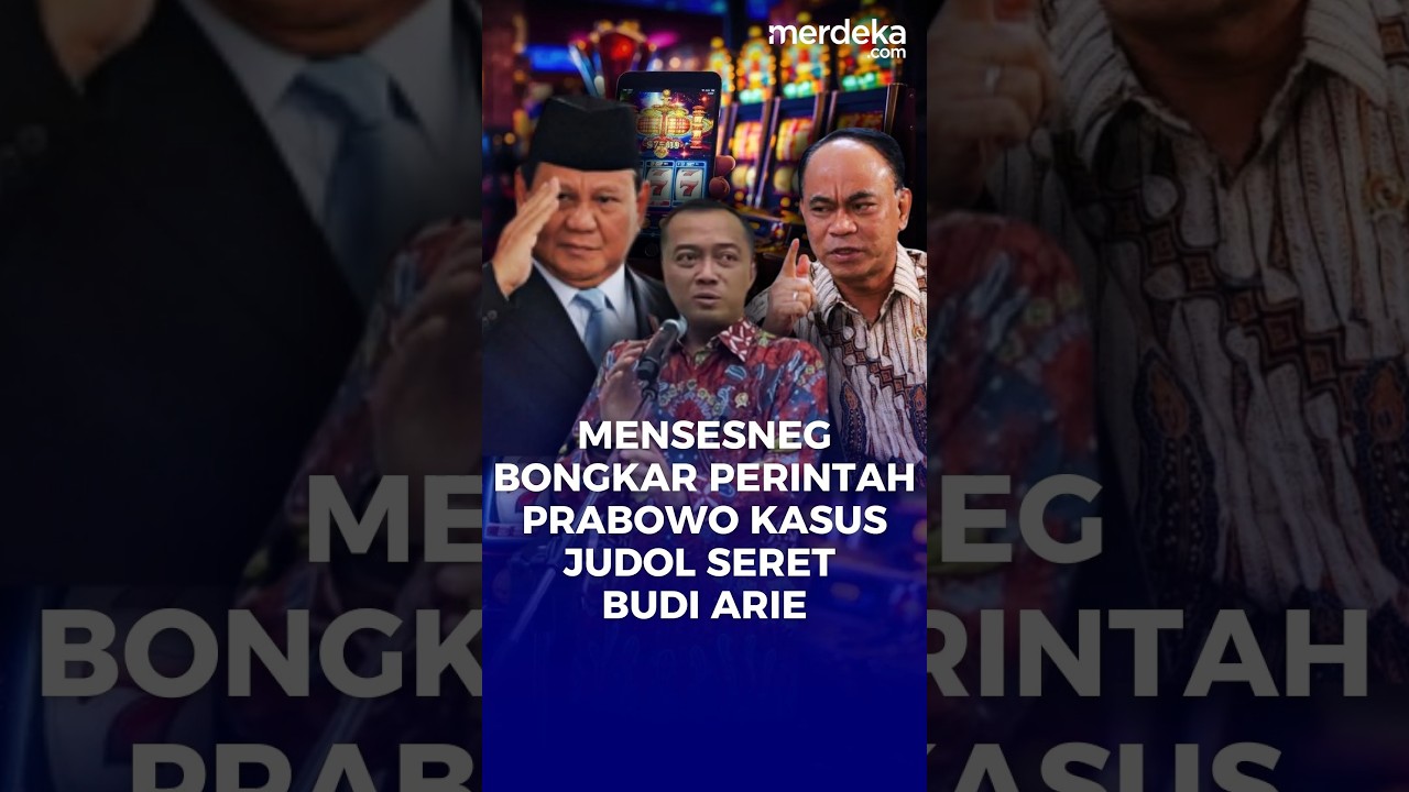 Mensesneg Bongkar Perintah Prabowo Kasus Judol Seret Budi Arie #merdekadotcom