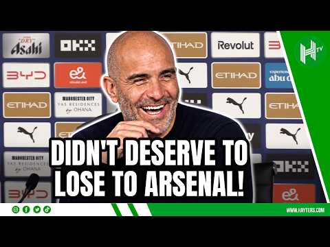 DIDN'T DESERVE to lose to Arsenal! | Enzo Maresca | Man City v Sunderland