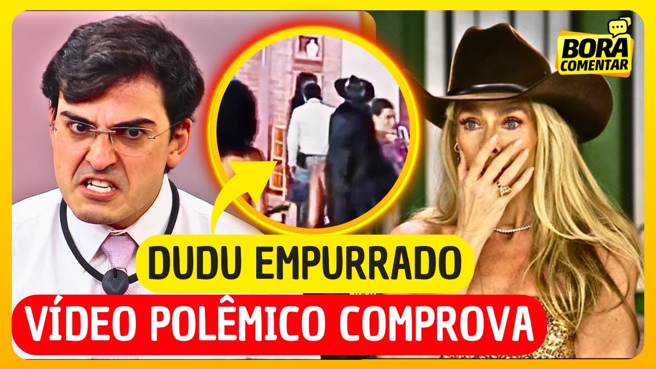 🚨EXPULSÃO AGORA: VÍDEO COMPROVA EMPURRÃO de Toninho em Dudu! Record vai DECIDIR! A Fazenda 17