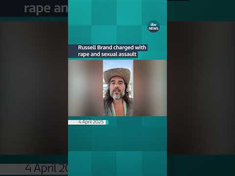 Russell Brand charged with rape and sexual assault | ITV News