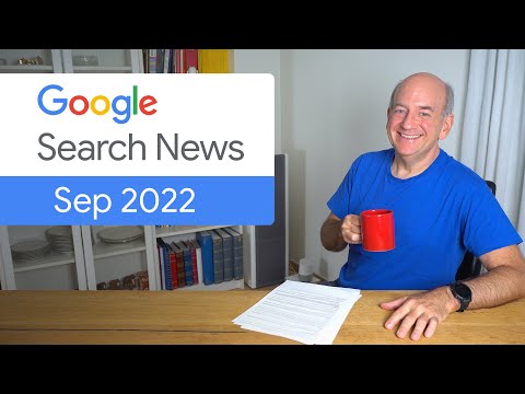 Google Search News (Sept 22) - New reports, structured data, and more!