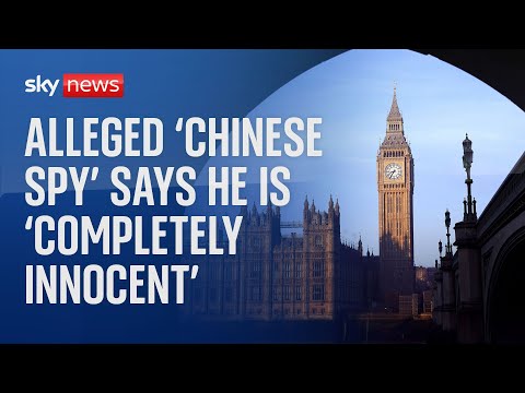 Parliamentary researcher accused of spying for China says he is innocent