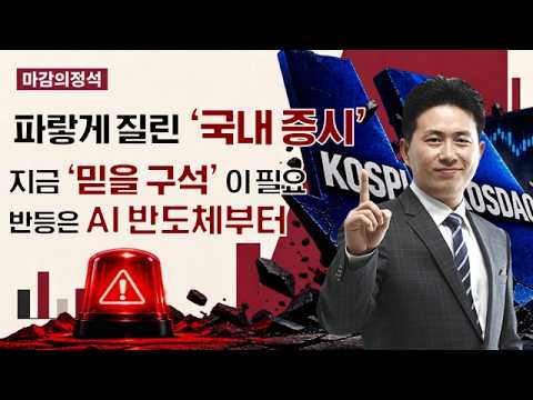 투매가 쏟아진 시장/반등의 시작은 ‘삼전·닉스’ #코스피 #코스닥 #AI반도체 #삼성전자 #SK하이닉스 #신용청산 #배터리 #<strong>김정수</strong>
