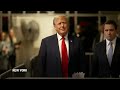 Trump speaks on gag order as day two of hush money trial wraps up  - 01:03 min - News - Video