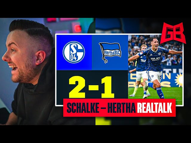 Die BESTE HALBZEIT seit JAHREN ⁉️😍 GamerBrother REALTALK über SCHALKE - HERTHA 😱