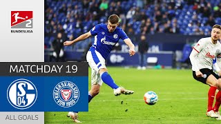 Dream Goal countered by Terodde | Schalke 04 — Holstein Kiel 1-1 | Highlights | MD 19 -Bundesliga 2