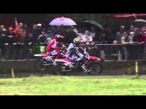 MXGP of Belgium 2013 - Bobryshev Overtake Philippaerts - Motocross 