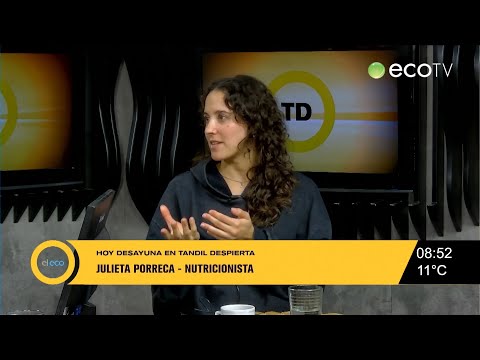 Julieta Porreca: "Una dieta saludable no es sinónimo de sufrir, hay que buscar el equilibrio"