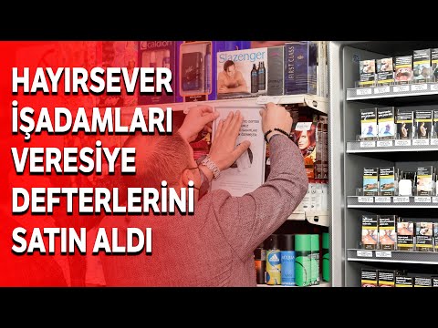 Gümüşhane’de Hayırsever İşadamları Veresiye Defterlerini Satın Aldı