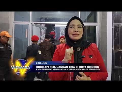 Obor Api Perjuangan Tiba di Kota Cirebon