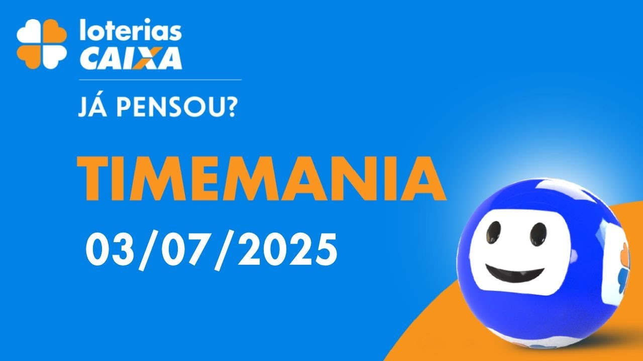 Resultado da Timemania   Concurso nº 2263   03072025