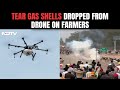 Farmers Protest 2024 Updates | Tear Gas Shells Dropped From Drone At Punjab-Haryana Border