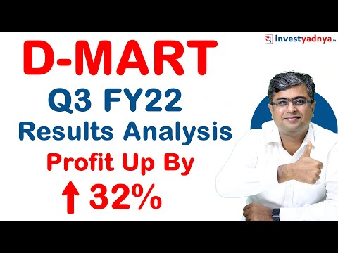 Avenue Supermarts Q3 FY22 Results| Parimal Ade