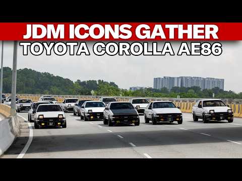 Discovering Malaysia's Thriving JDM Scene: A86 Enthusiasts Unite