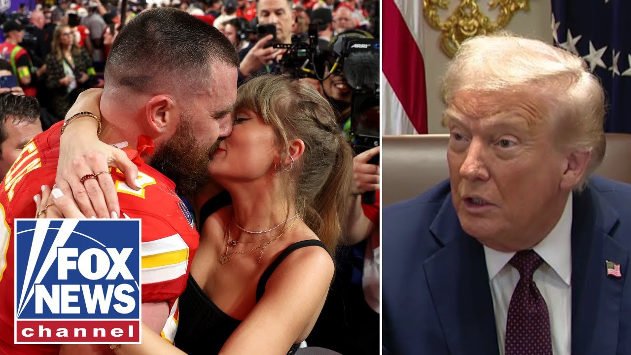NO BAD BLOOD?: Trump reacts to Taylor Swift-Travis Kelce engagement