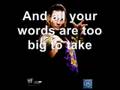 Jeff Hardy - No More Words Lyrics