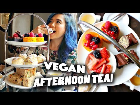 Vegan Afternoon Tea for Cheap!!! (WHAT I ATE VEGAN) // London Vlog