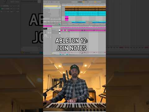Ableton Live 12: Join Notes Feature #shorts