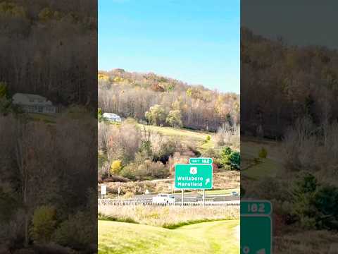 Heading to the hotel #mansfield #PA #travel #roadtrip #nature #autumn #grandcanyon #shorts