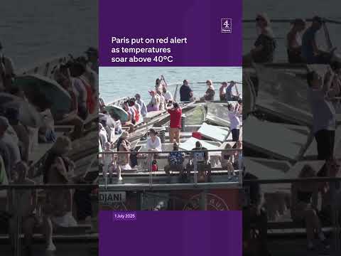 Alerts after intense heat in Europe