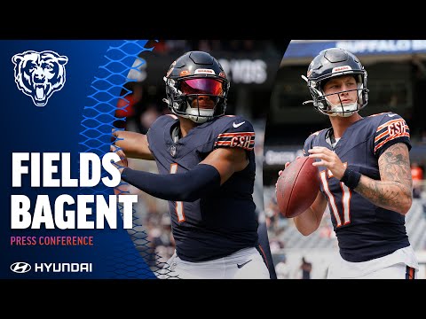 Fields and Bagent discuss end of preseason | Chicago Bears video clip