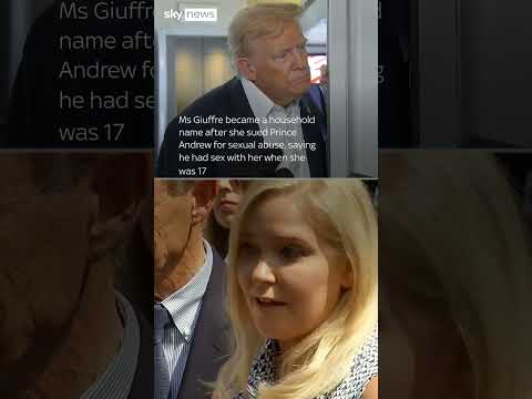 Trump claims Epstein 'stole' Virginia Giuffre