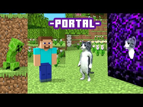 Pantera Cat got into the Minecraft