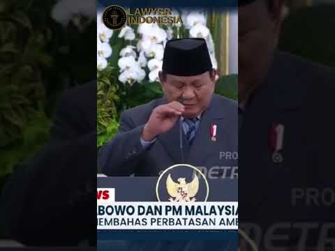 Prabowo-PM MALAYSIA Bahas Iran Vs Israel #iran #israel #prabowo #anwaribrahim #shorts