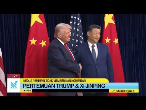 Trump dan Xi Jinping Bertemu, Keduanya Tak Berkomentar usai Pertemuan Tersebut