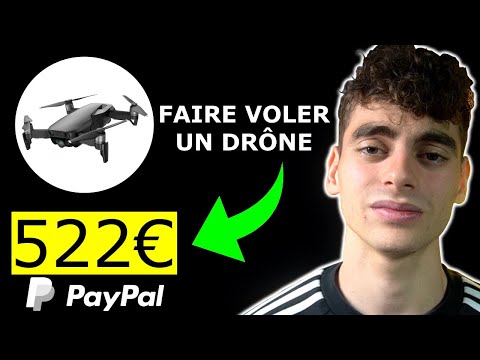 Gagner de l’argent (1200€) par MOIS pour FAIRE VOLER des Drônes en 2021 ! (ARGENT PAYPAL FACILE)