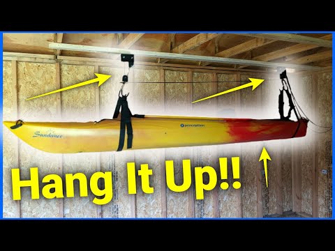 Kayak Hoist Installation Highlights
