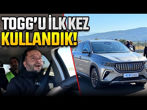 TOGG'u ilk kez kullandık! (HAYALİMİZ GERÇEK OLDU)