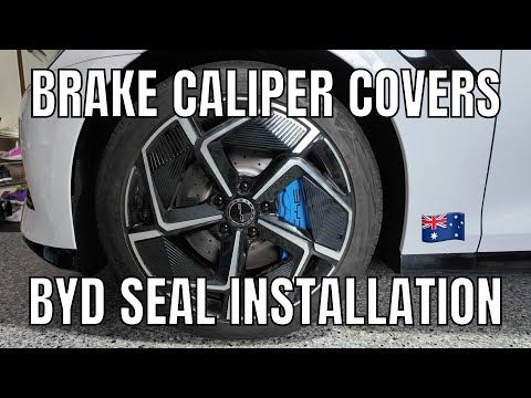 BYD Seal Brake Caliper Cover Installation Step by Step Guide and Test