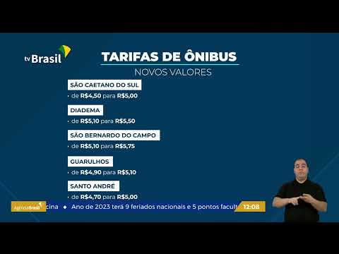 SP | Tarifa de ônibus ficará mais cara em cinco cidades de SP em 2023