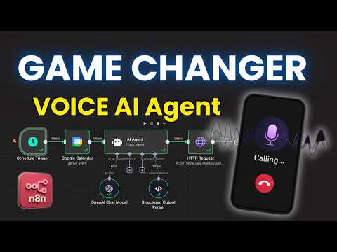 This n8n VOICE AI Agent Calls Customers for Appointment Reminders