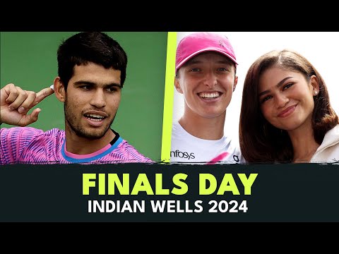 FINALS DAY: Behind-The-Scenes As Carlos Alcaraz & Iga Swiatek Win The Indian Wells 2024 Titles