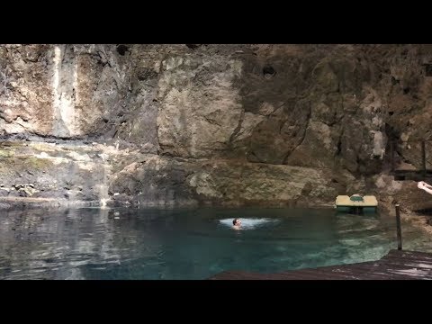Swimming in a Cenote