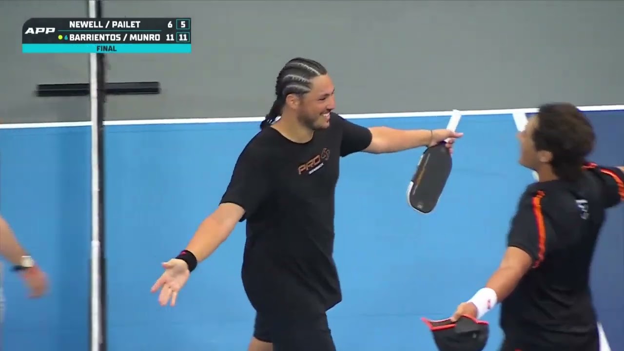 Newell/Pailet v Barrientos/Munro | Championship Point | APP Tour | Pickleball