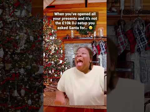 DJ problems at Christmas… 😢😂